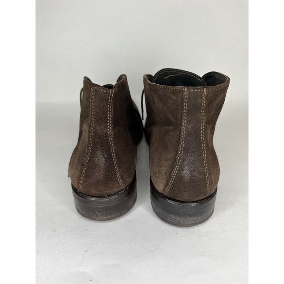 Tomax Brown Suede Leather Lace Up Ankle Chukka Boots Men Sz 10M US/43-44EU main image 6